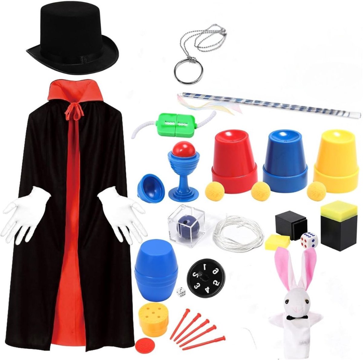 Goocheldoos voor Kinderen - Goochelset - Goochelhoed