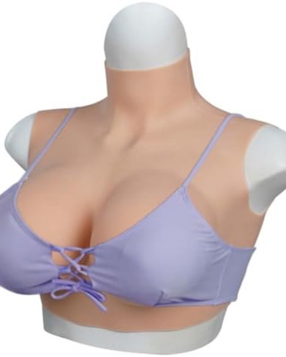 Nep Borsten - Silliconen voor Man - Travestie - Tan