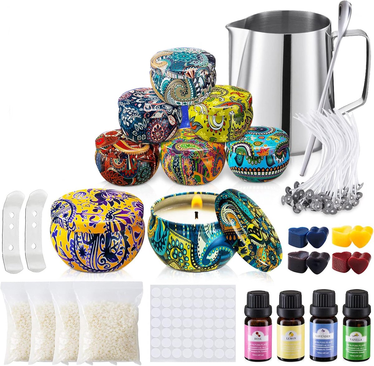 Smeltpan voor Kaarsen - Smeltpan - Kaarsen Maken voor Volwassenen