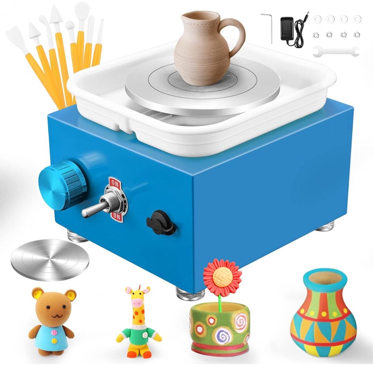 Pottenbakkersschijf - Pottenbakken Draaischijf - Boetseerschijf Kinderen & Volwassenen