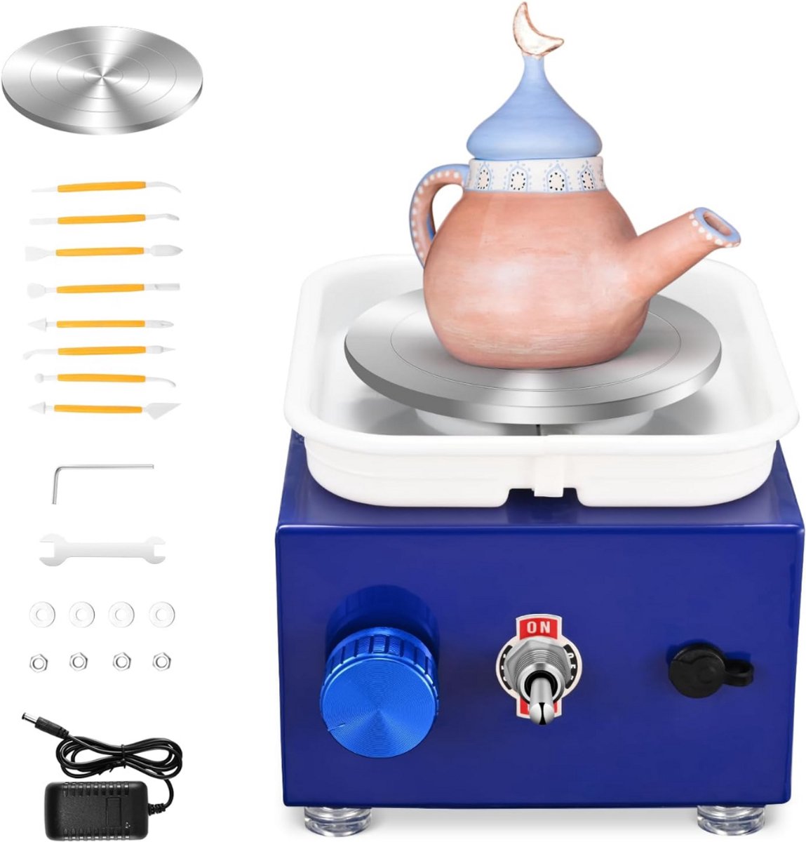 Pottenbakkersschijf - Pottenbakken Draaischijf - Boetseerschijf Kinderen & Volwassenen