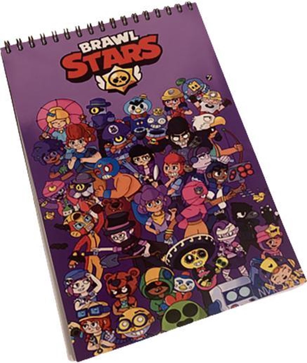 Brawl Stars Kleurboek - boeken - 40 unieke tekenbladen - A5 formaat