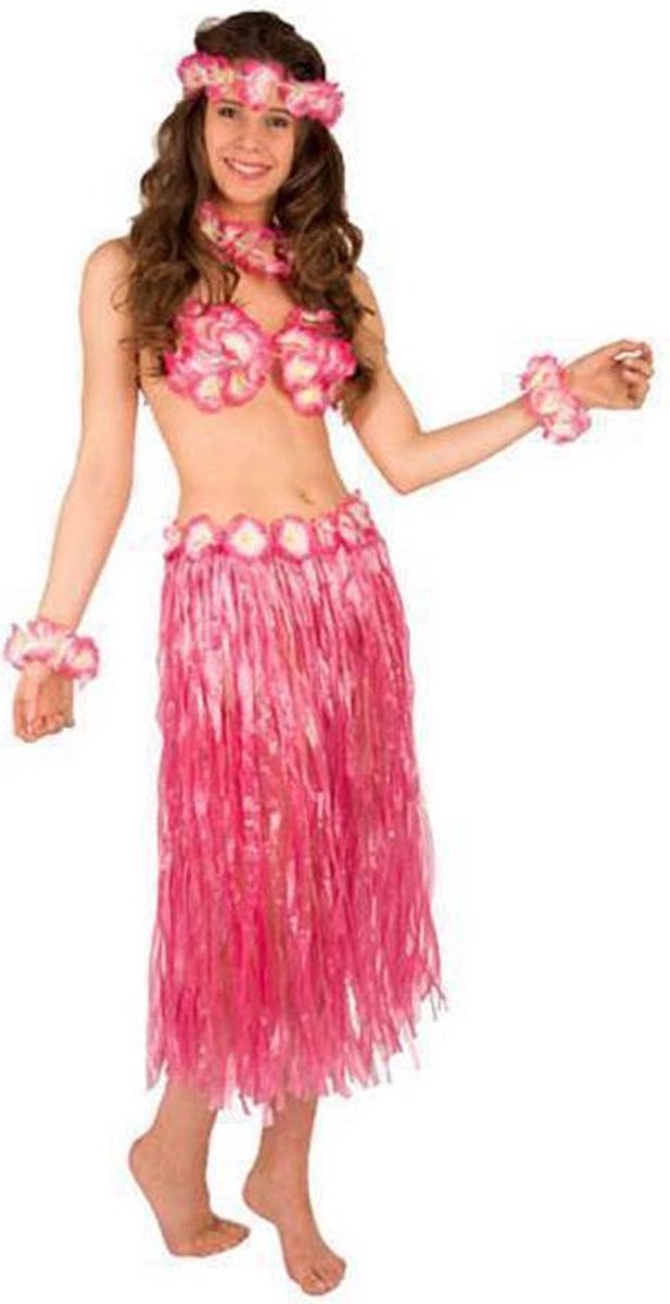 Hawaii Set roze 5-delig