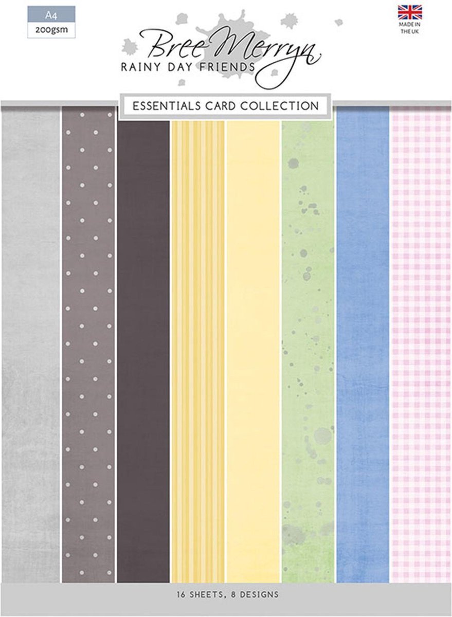Bree Merryn Art - Essentials colour card Rainy day friends