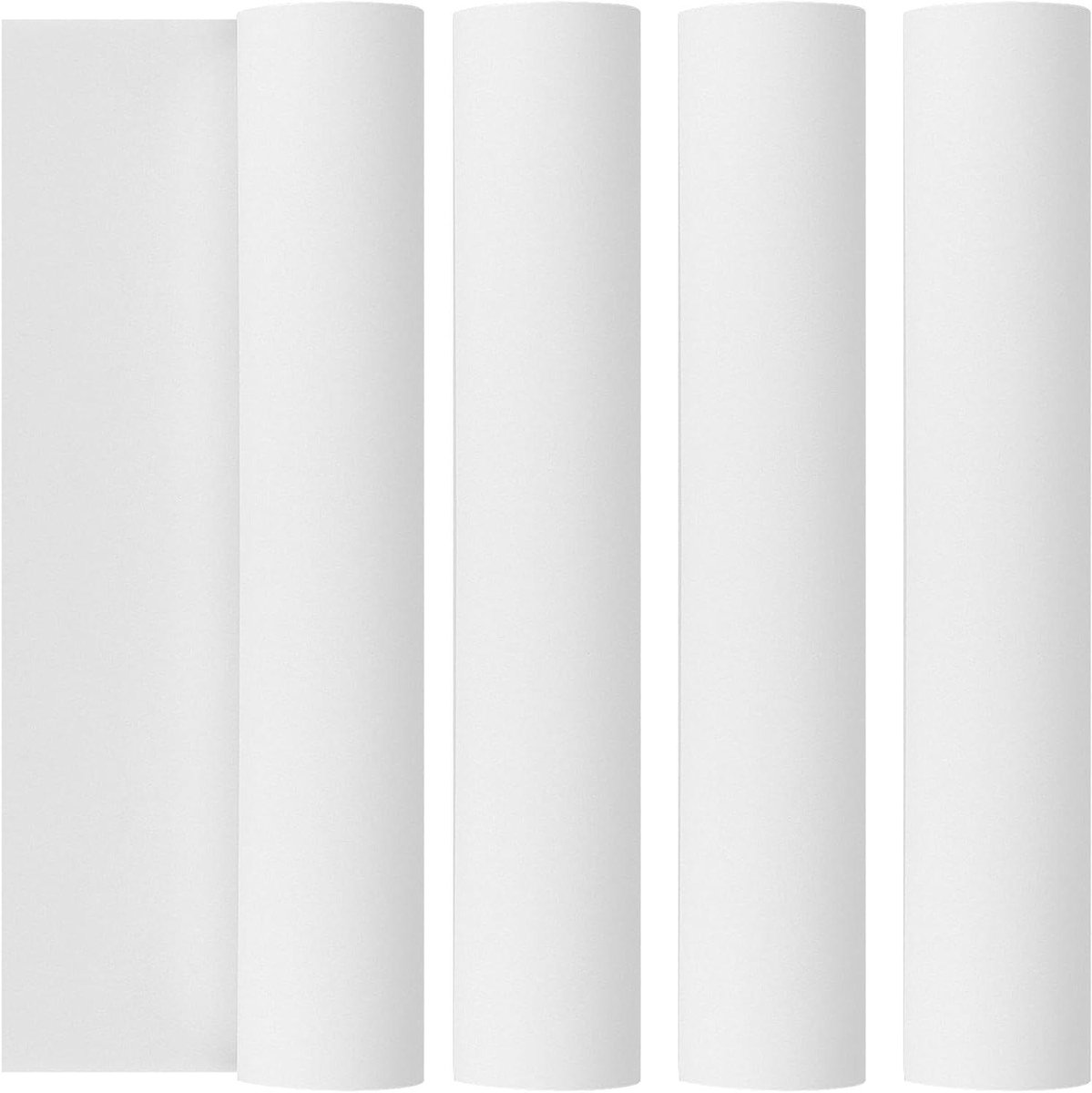   - : 4 rollen tekenpapierrol 30 cm x 15 m - wit papier voor schilderen op schildersezel