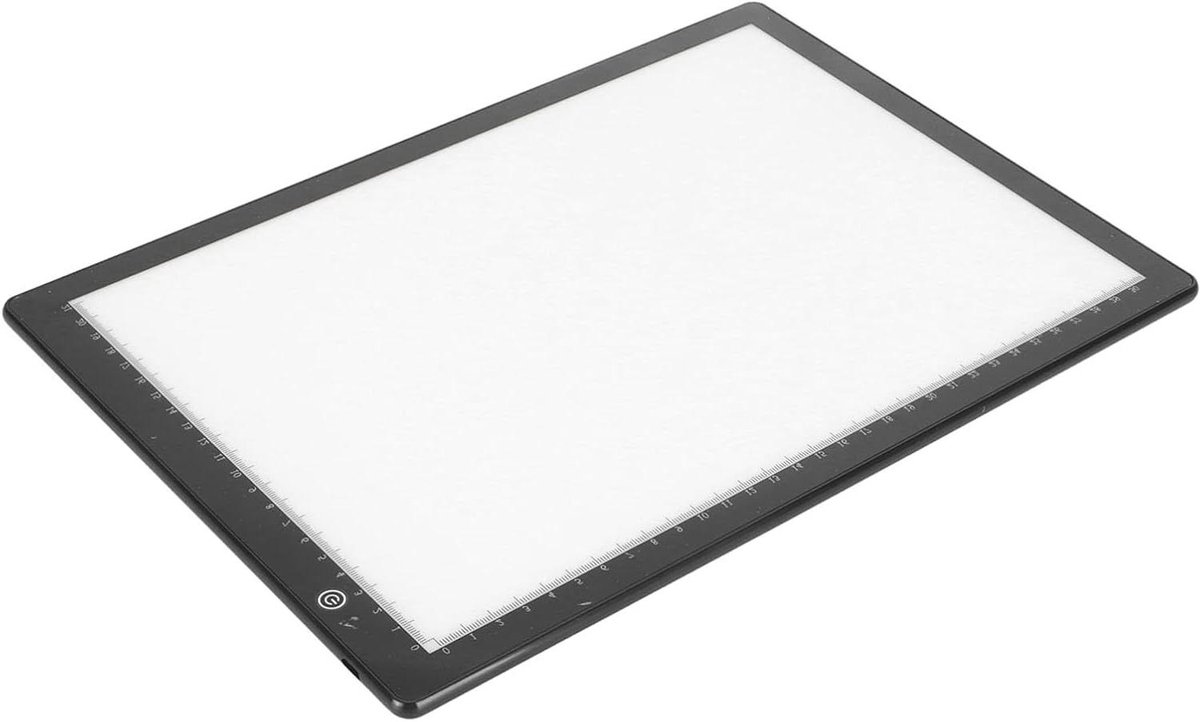 Brenzoos - Slide Viewer met 3 helderheidsniveaus, USB-aangedreven diascanner voor film en negatieven, LED Art Tracing Pad, APP bewerking - Ideaal voor het bekijken en scannen van dias.