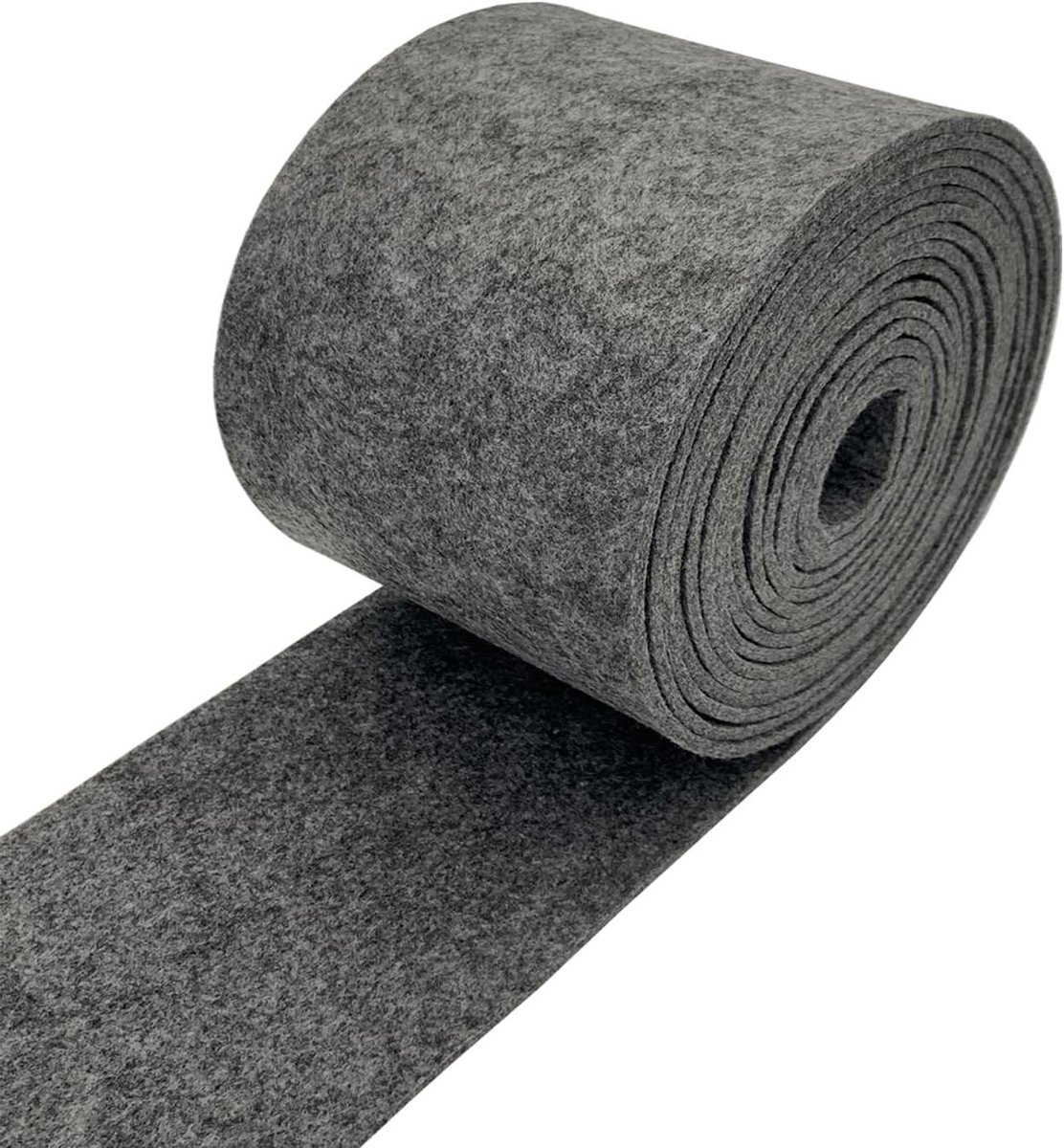 Brenzoos - Viltrol 14 x 500 cm 3 mm dik polyester vilt doe-het-zelf opbergtas vilten onderlegger patchwork naaien knutselen decoratie donkergrijs. Ideaal voor hobby en DIY projecten.