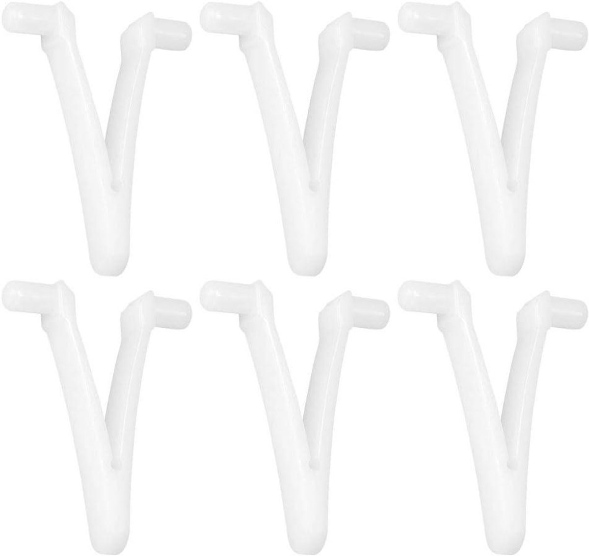 Brenzoos - Zwembad Vlinder V-Clip Bevestigingsclips 6 stuks - Reserve Zwembad Clips voor Borstels en Stofzuigers