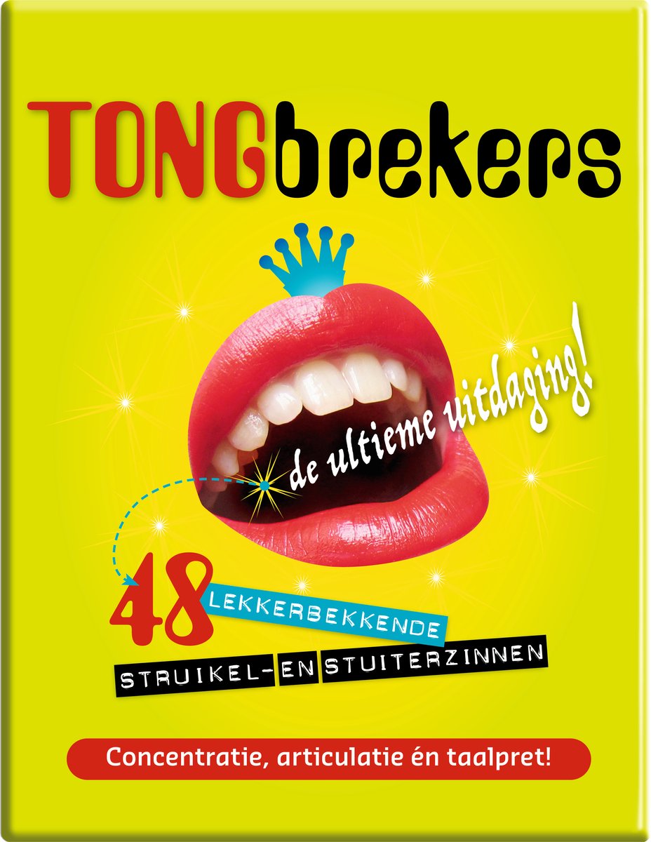 Tongbrekers - de ultieme uitdaging! - lekkerbekkende struikel-en sluiterzinnen