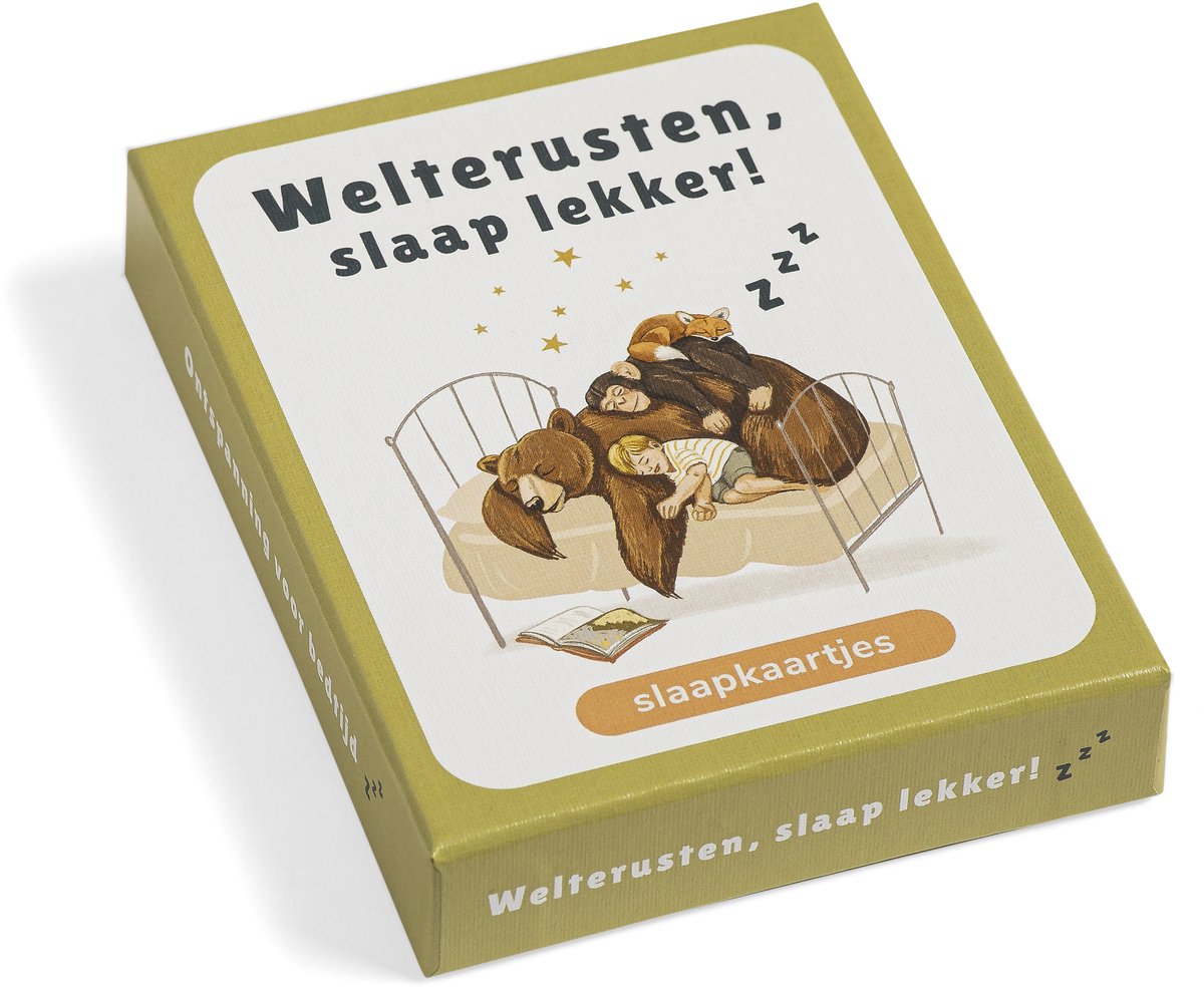 Welterusten, slaap lekker! Kaartenset