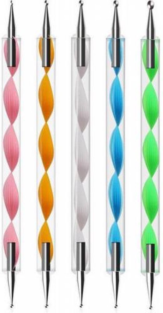 Dotting spatels - 5 stuks