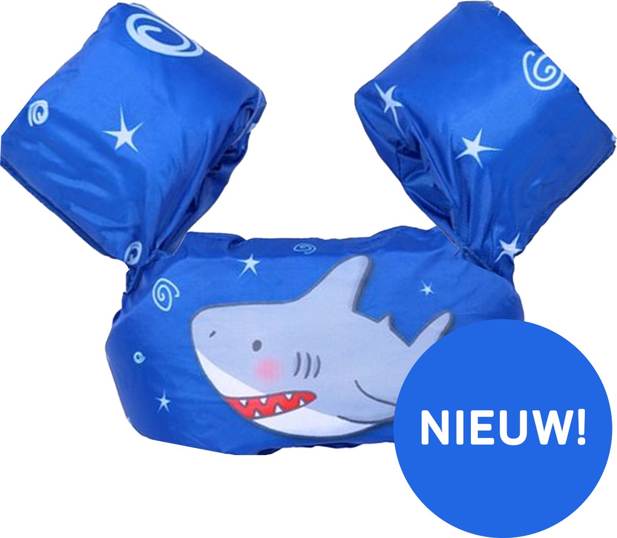   Zwemvest Kinderen - Puddle Jumper Deluxe - Haai Design - 13 tot 23 kg - 2 tot 6 jaar - Zwembandjes - Zwemvest kind - Reddingsvest