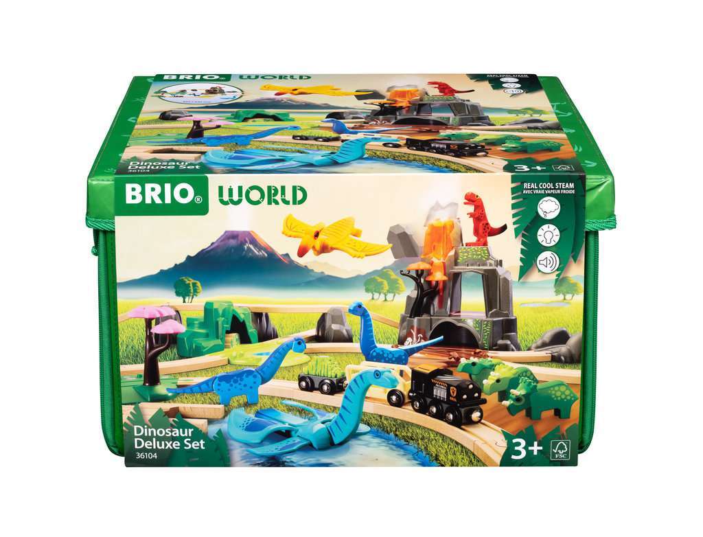 Brio Luxe set met dinosaurussen