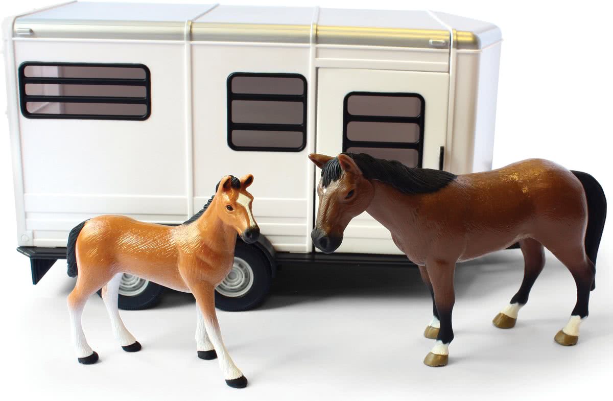 Britains Horse Trailer With Horse And Foal