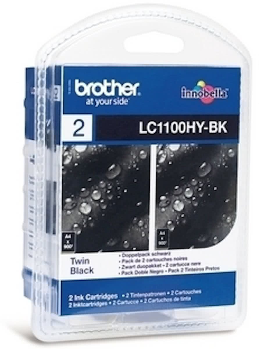   LC-1100HYBKBP2 - Inktcartridge / Hoge Capaciteit / 2-pack