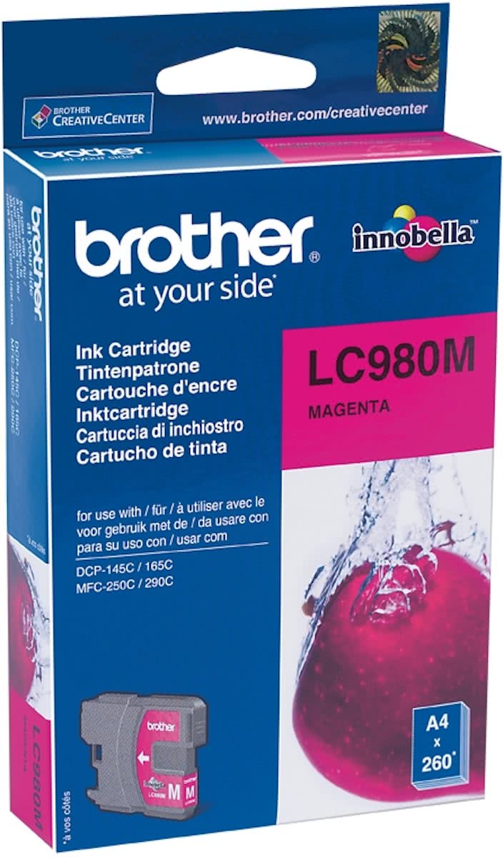 Brother LC-980M - Inktcartridge / Magenta