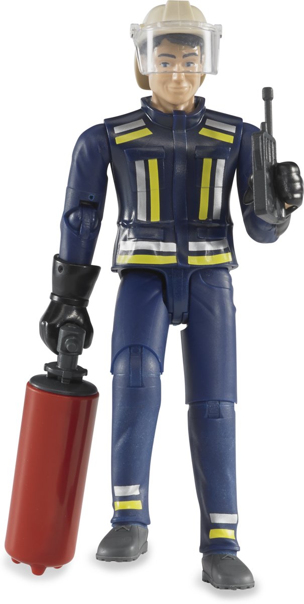   Brandweerman met Toebehoren