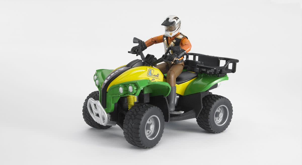   Bworld Quad met Bestuurder