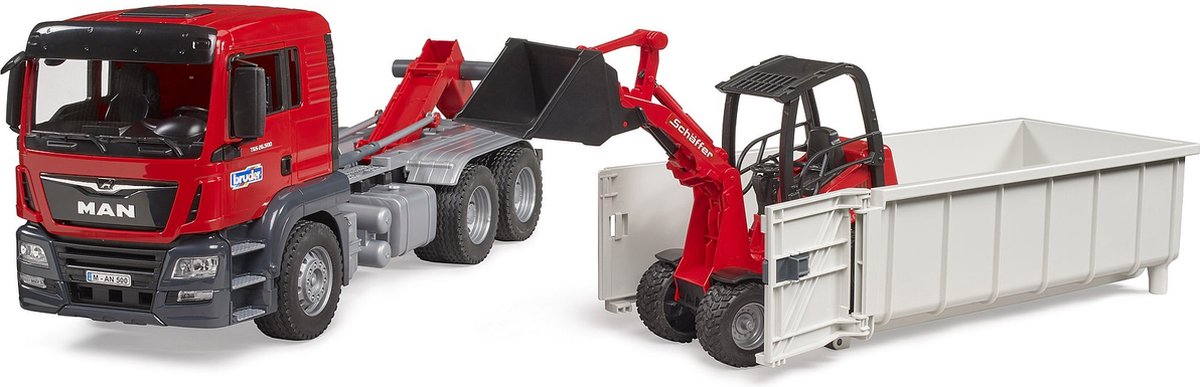   MAN TGS vrachtwagen met Schäffer 2630