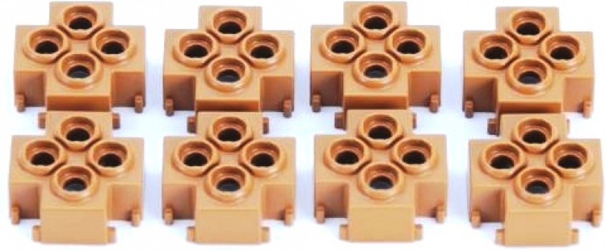   ONDERDEEL: Voetdelen voor schuilplaats met weilandomheining.