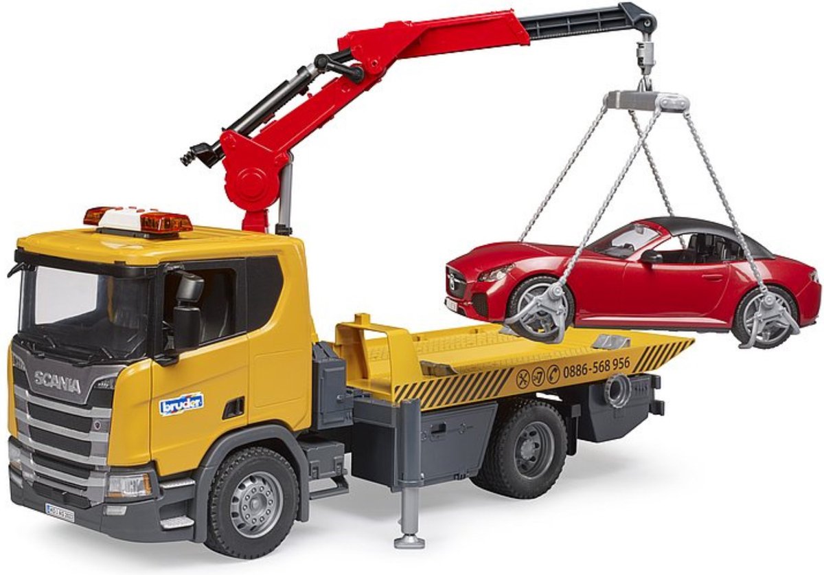   Scania 560R Takelwagen met Roadster