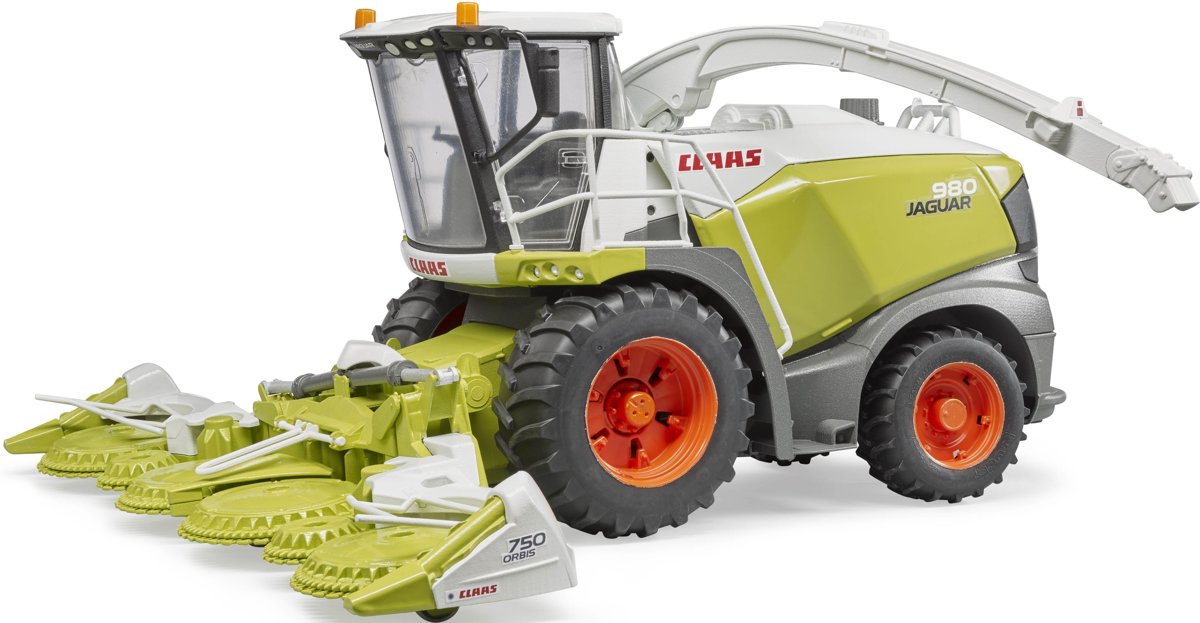 Claas Jaguar 980 met maaier  