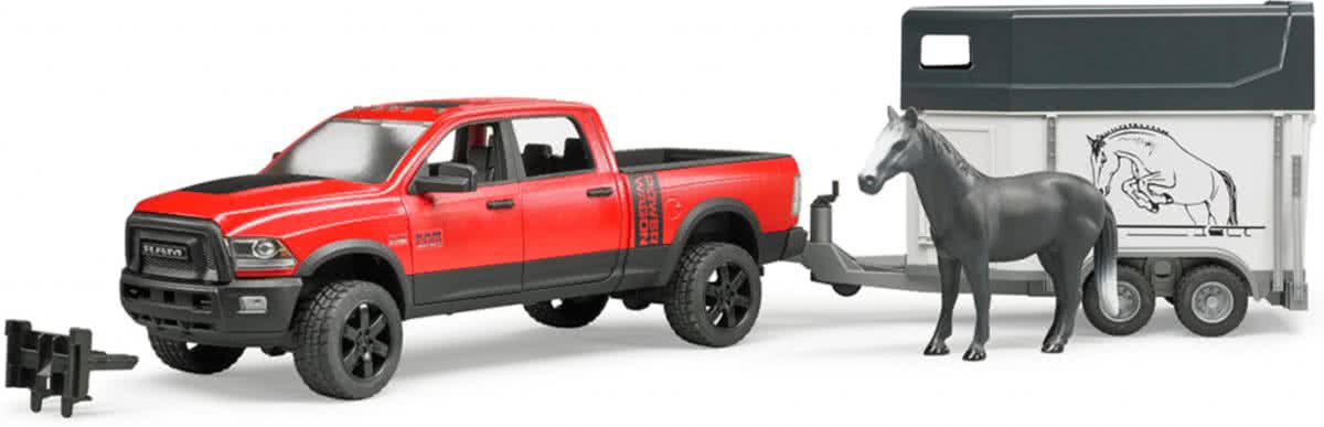 Dodge Ram 2500 met paardentrailer  