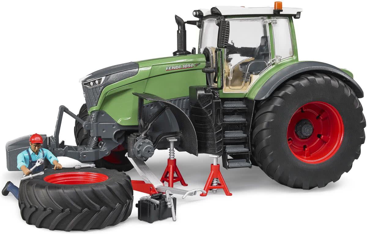 Fendt 1050 Vario met garage accessoires  