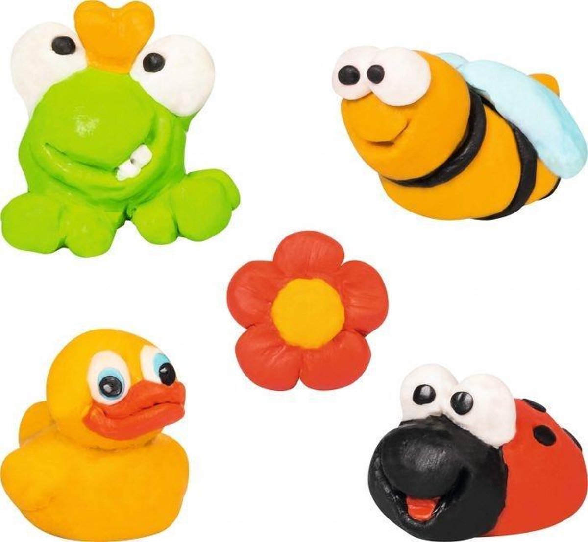 Brunnen Boetseerklei-gum-set Summertime Junior 7-delig