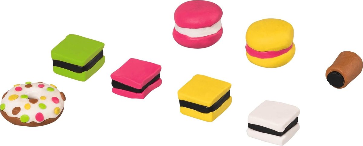 Brunnen Boetseerklei-gum-set Tasty Candies Junior 7-delig