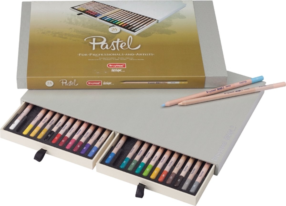 Design Pastel box 24 pastelpotloden