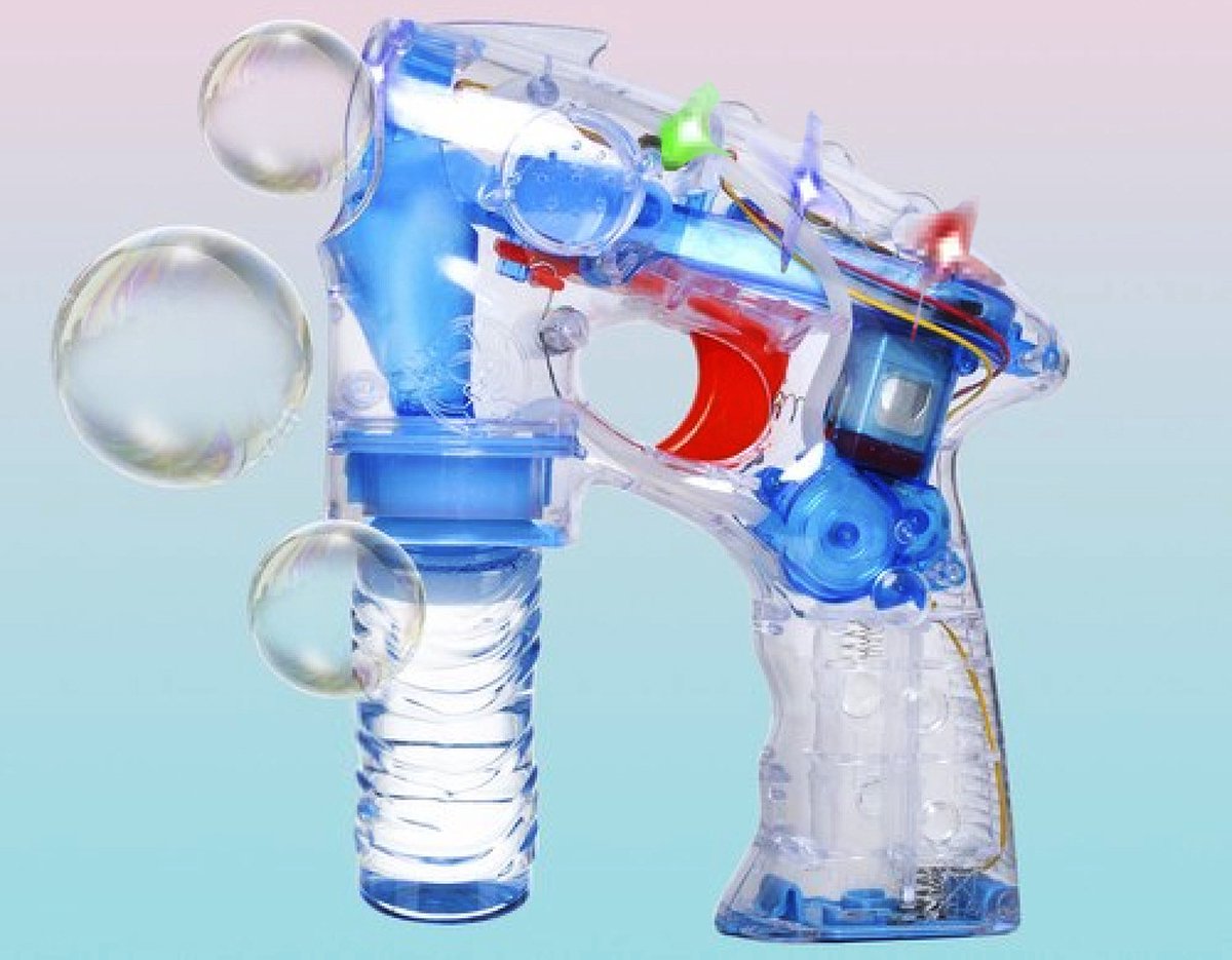 Bellenblaas pistool - Bellenblazer met vloeistof - Bubble gun - Bellenblaasmichine voor kinderen - Bellenblazer uitdeelcadeautjes - Huwelijk – Bubbelpistool Bellenblazen