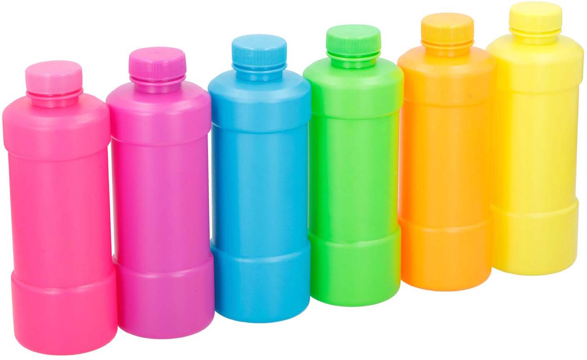   Bubble wand & solution 700ml - Kunststof