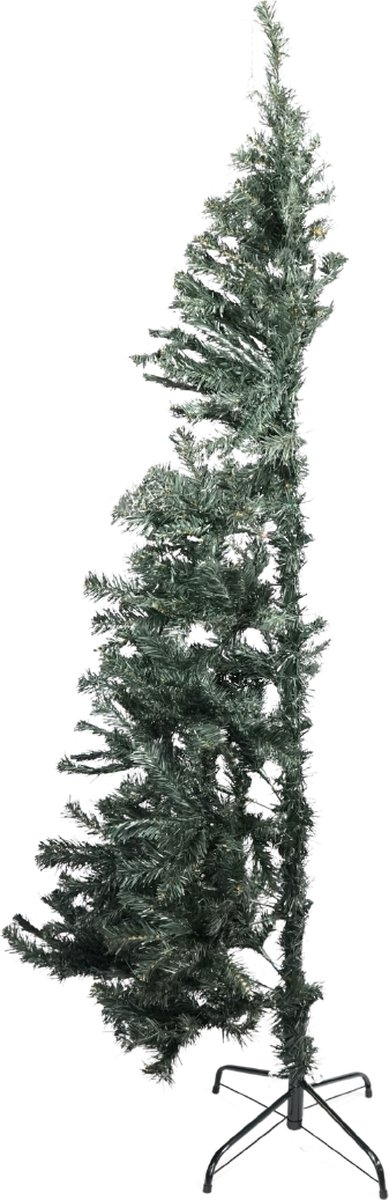 Kunstkerstboom hoek groen 349 takken 180 cm
