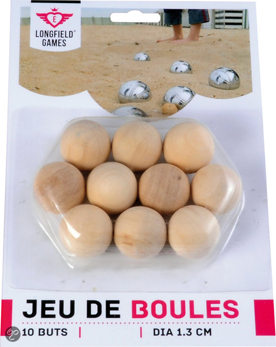 Jeu de Boules Buts Natural 10p