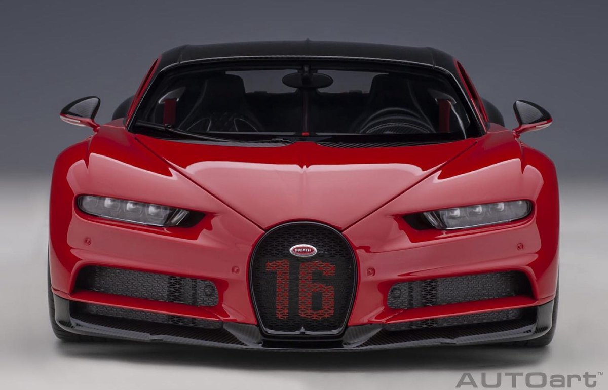 Bugatti Chiron Sport 2019 Italien Red Carbon