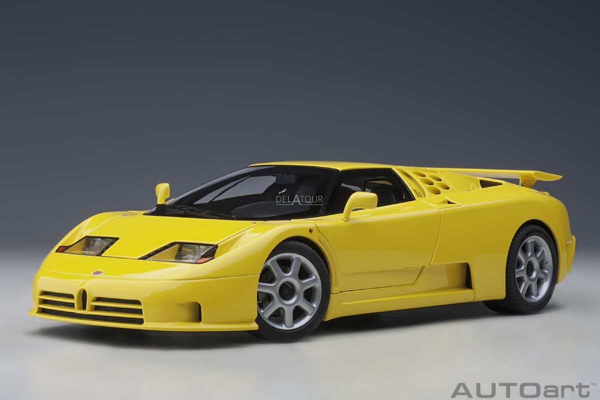 Bugatti EB110 SS 1994 Bugatti Yellow