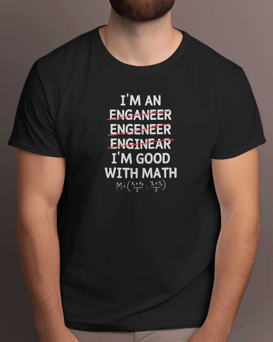 Im Good With Math - T Shirt - Mathematics - Math - Funny - Wiskunde - Rekenen - Algebra - Meetkunde