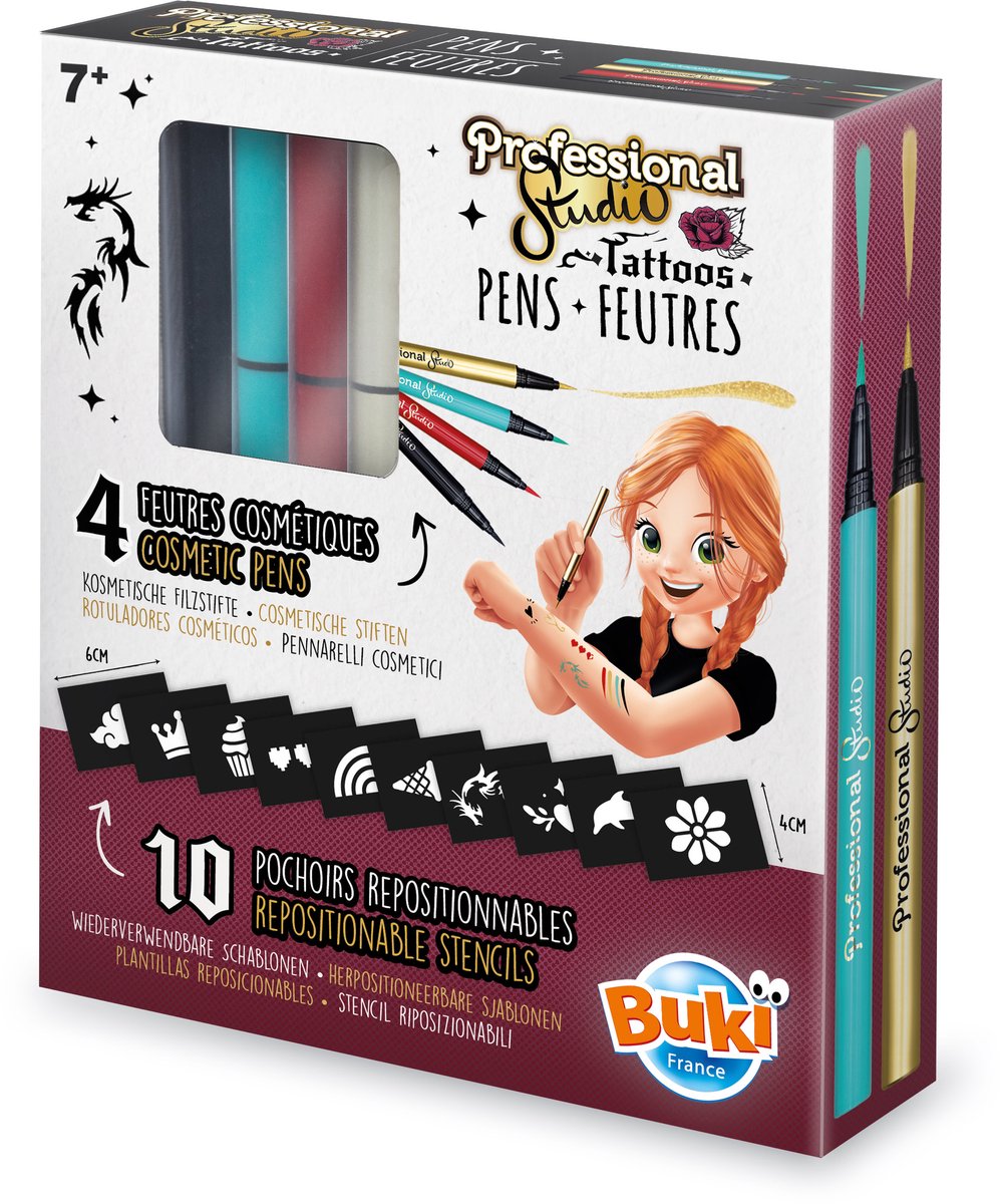 BUKI-MARKER /TATTOO STUDIO - GOUDKLEURIG