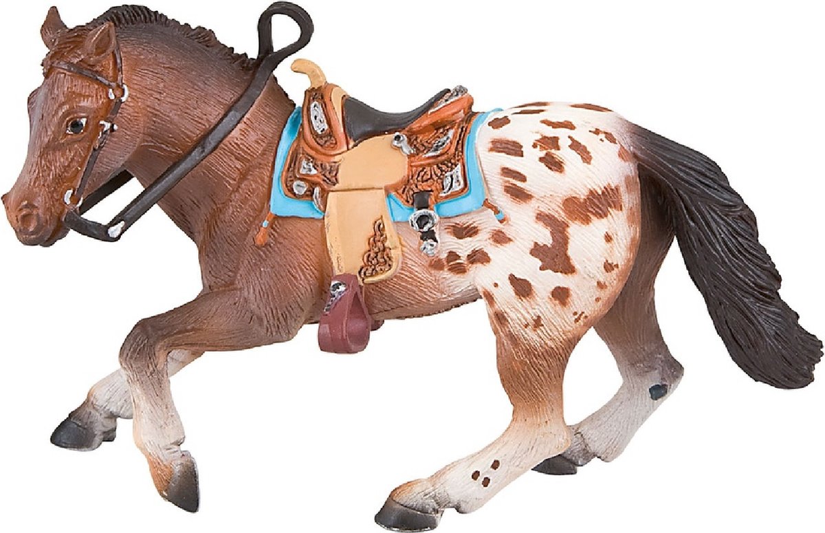 Bullyland - Appaloosa hengst - Speelfiguur