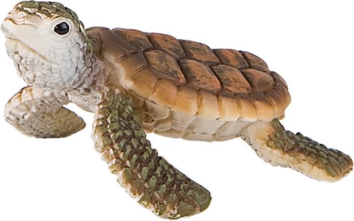 Bullyland - Zeeschildpad uit het ei - Speelfiguur