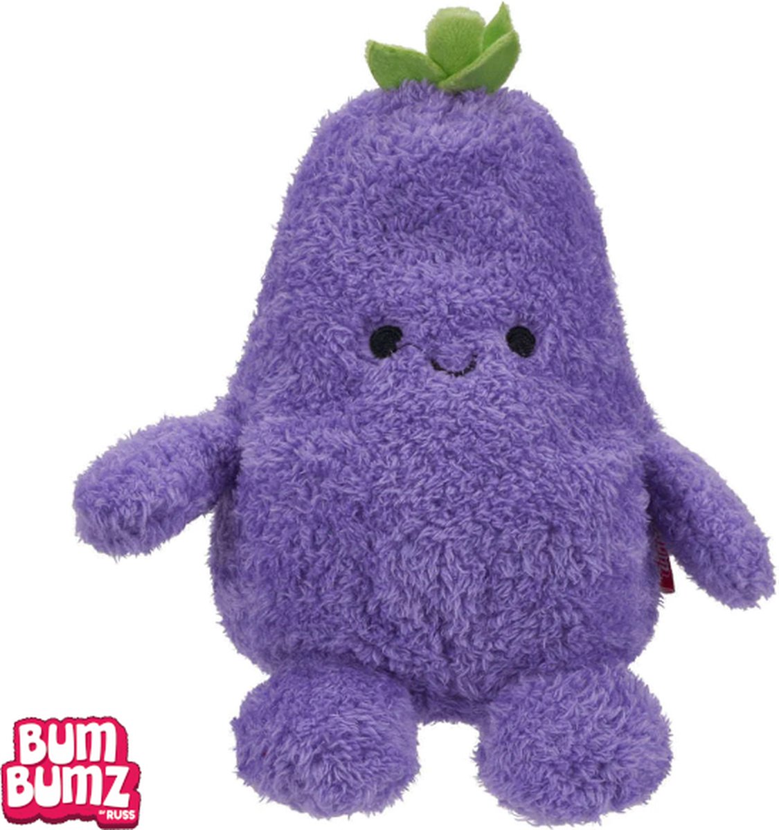 BumBumz Errin the Eggplant knuffel 19 cm - Cute - Kawaii