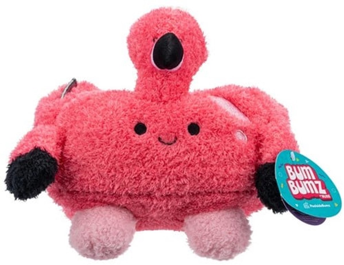 Flamingo - BumBumz Pluche Knuffel 20 cm - Bum Bumz Plush
