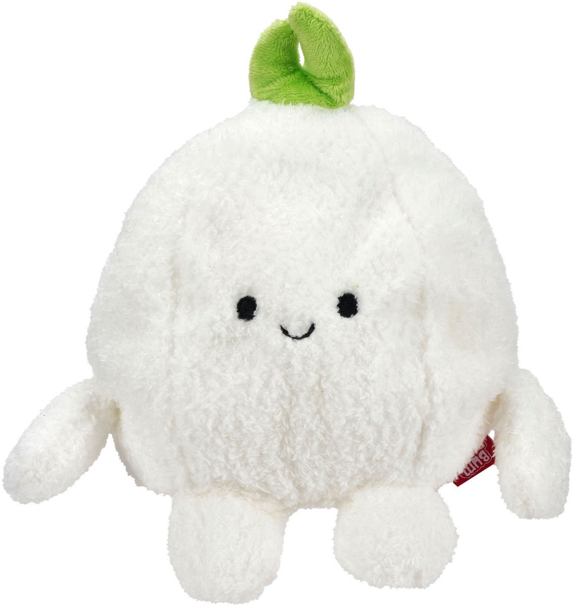 Knuffel pluche speelgoed Rootbumz Knoflook 19cm - Bumbumz beanbag.