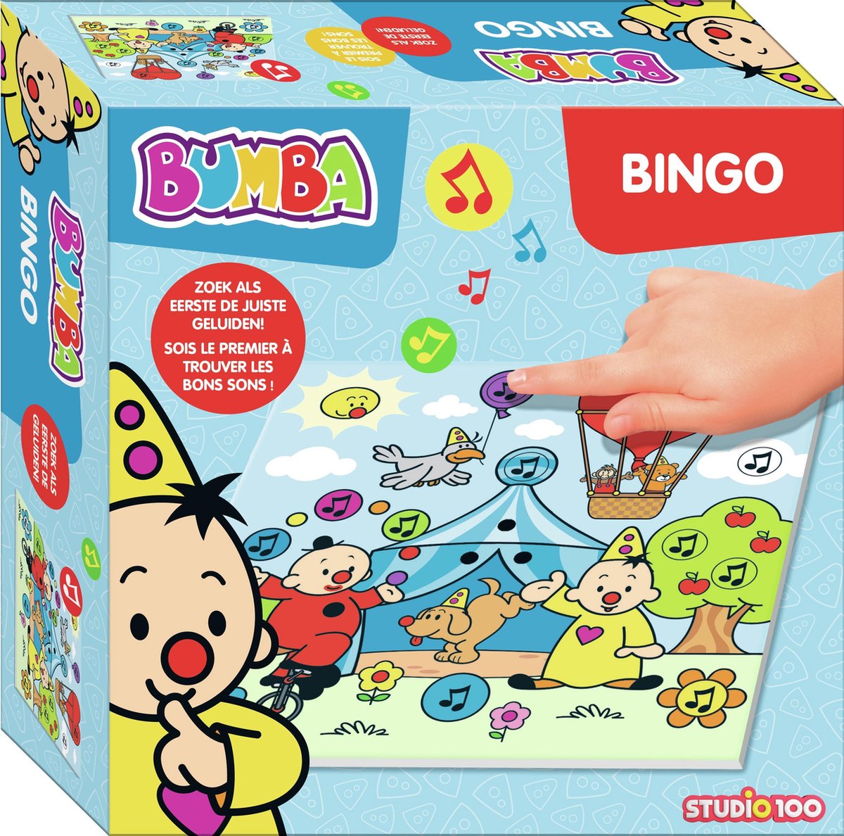   - Bordspel - Bingo - Zoek als eerste de juiste geluiden - Wie als eerste de spaarkaart vol heeft wint. Bingo!