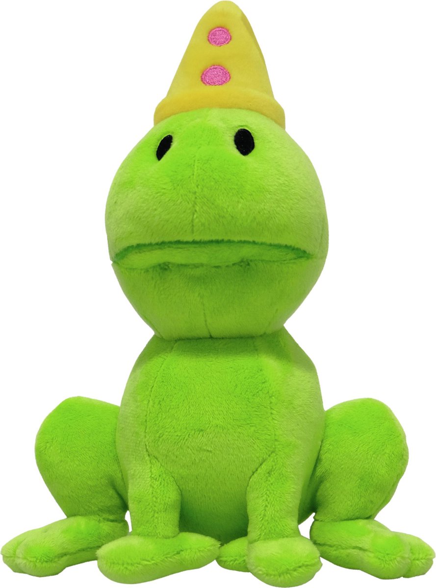   - Knuffel - Kiko - Kikker - Pluche - 20 cm