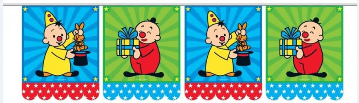 Bumba Vlaggenlijn Vierkant - 6 meter