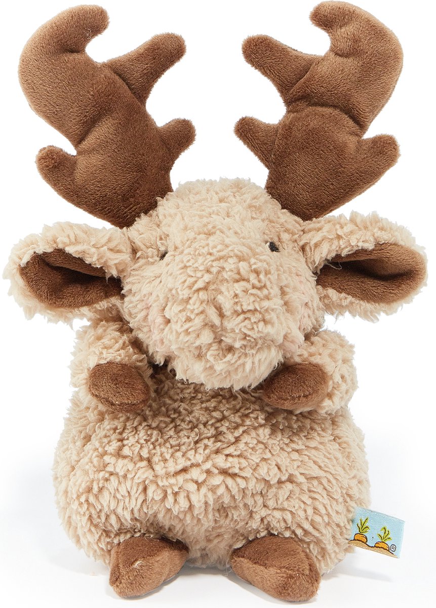 Bunnies By The Bay knuffel Bruce de Eland klein 20 cm bruin