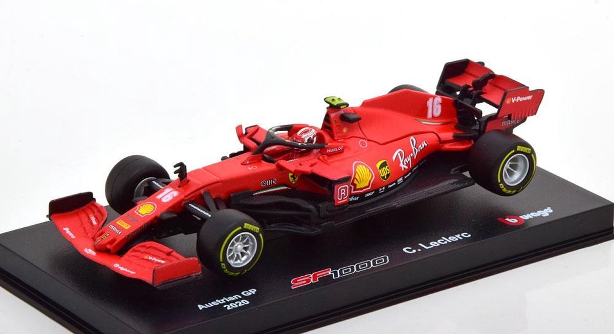 Ferrari SF1000 GP Austrian 2020 C.Leclerc 1-43 Burago Racing Series