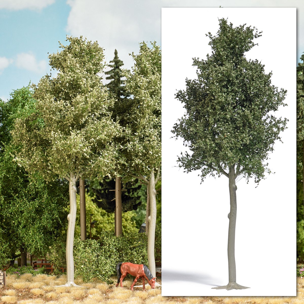 Busch - WALDBUCHE 170 MM H0 (2/23) * - modelbouwsets, hobbybouwspeelgoed voor kinderen, modelverf en accessoires